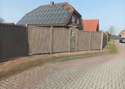 Kunstoff Gartenzaun